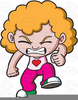Foot Stomping Clipart Image