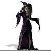 Purple Witch Hat Clipart Image