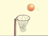 Netball Hoop Clipart Image