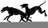 Clipart Of Hounds Running Image