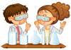 Lab Scientist Clipart Image