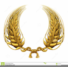 Gold Laurel Wreath Clipart Image