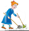 Sweeping The Floor Clipart Image