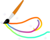 Magic Paintbrush Clip Art