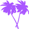 Vector Palm Trees Clip Art