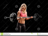 Female Bodybuilder Clipart Image