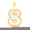Clipart Birthday Candle Image