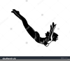 Swan Dive Clipart Image