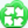 Free Green Cloud Synchronize Image