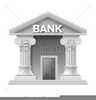 Bank Columns Clipart Image