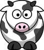 Free Cartoon Cow Clip Art Image