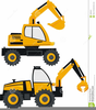 Skid Loader Clipart Image