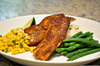 Fried Tilapia Dinner Image