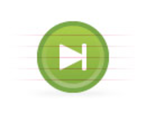 Button Skip Green Image