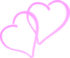 Pink Hearts Clip Art