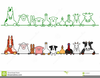 Farm Animal Border Clipart Image