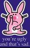 Sad Bunny Clipart Image