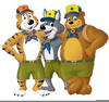 Cub Scouts Tiger Insignia Clipart Black Image