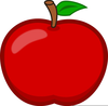 Big Apple Clipart Image