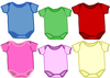 Free Onesies Clipart Image