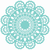 Lace Doily Clipart Image