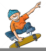 Free Skate Border Clipart Image