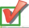 Box Check Mark Clipart Image