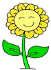 Flower Cartoon Clipart Image