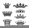 Valentine King And Queen Clipart Image