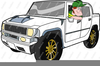 Hummer Limo Clipart Image