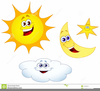 Clipart Sole E Luna Image