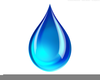 Teardrops Clipart Image