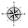 Nautical Compass Drawing Image