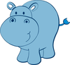 Clipart Hippos Image