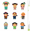 Ancient Chinese Woman Clipart Image