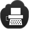 Typewriter Icon Image