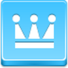 Free Blue Button Icons Crown Image
