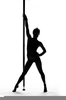 Free Pole Dancer Clipart Image