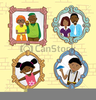 African American Family Clipart Pictures Image