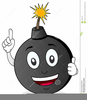 Bomb Exploding Clipart Image