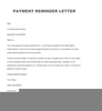 Reminder Letter Template Image