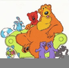 Bear Inthe Big Blue House Clipart Image