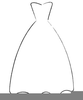 Brides Dress Clipart Image