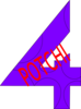 Potchi Oh Four Clip Art