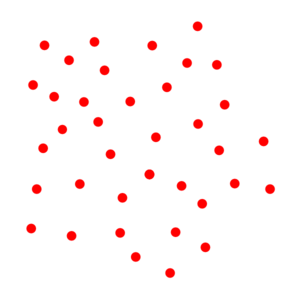 White Flower With Red Polka Dots Clip Art
