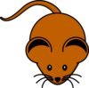 Brown Mouse Clip Art