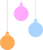 Christmas Ornaments Clip Art