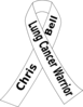 Lung Cancer Ribbon Clip Art