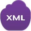 Free Violet Cloud Xml Image