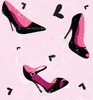 Bg Girly Heels And Hearts Image